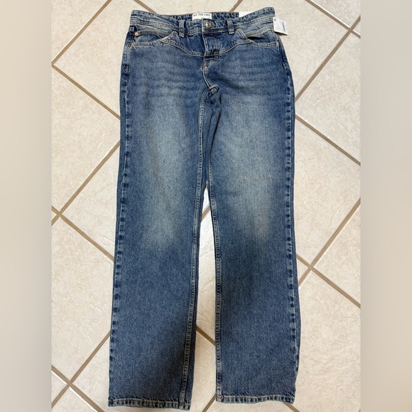 We The Free Classic Blue Boyfriend Jeans - Picture 1 of 1